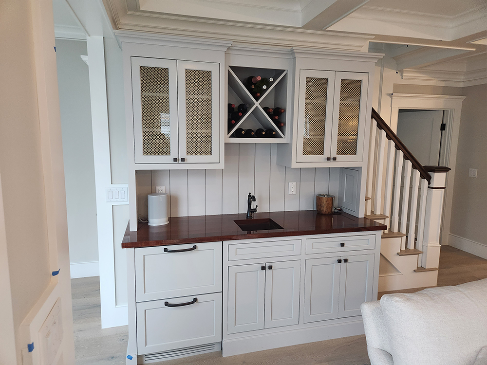 Suman custom carpentry custom wet bar