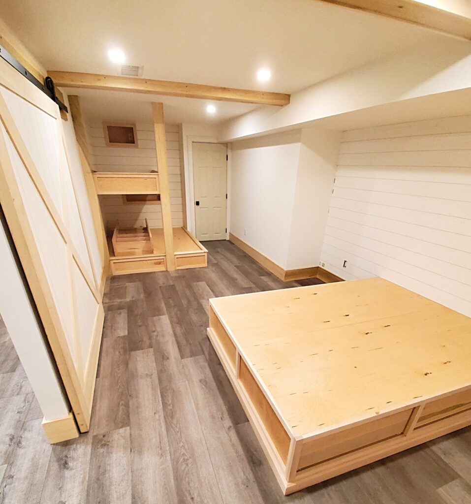 Suman custom carpentry bunk beds bases