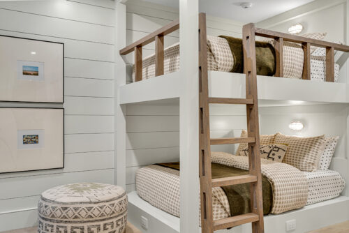 bunk beds with Suman custom carpentry