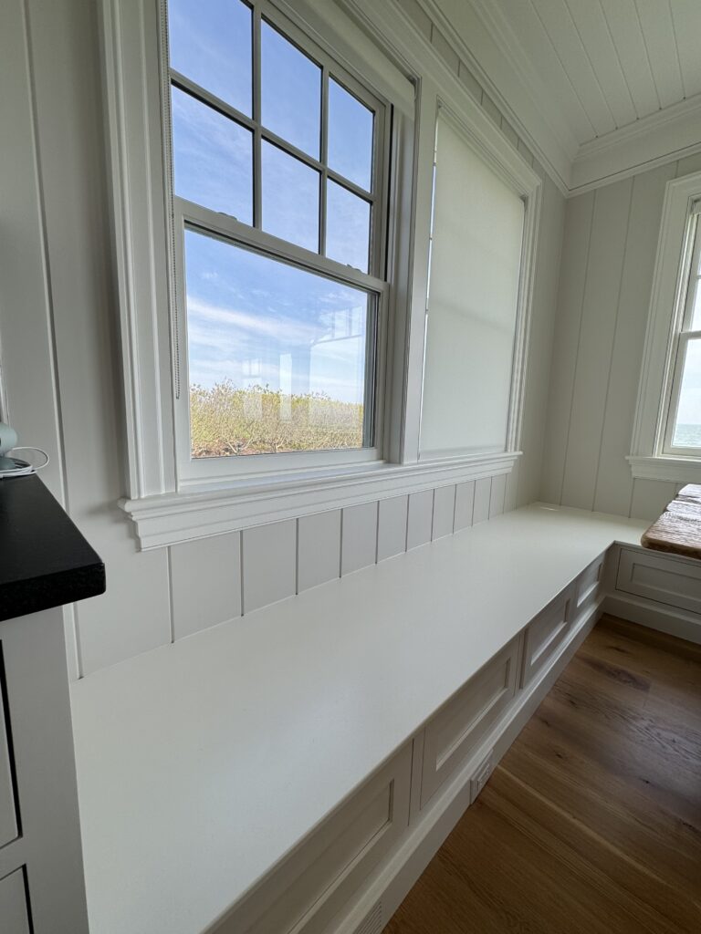 build in bench custom carpentry