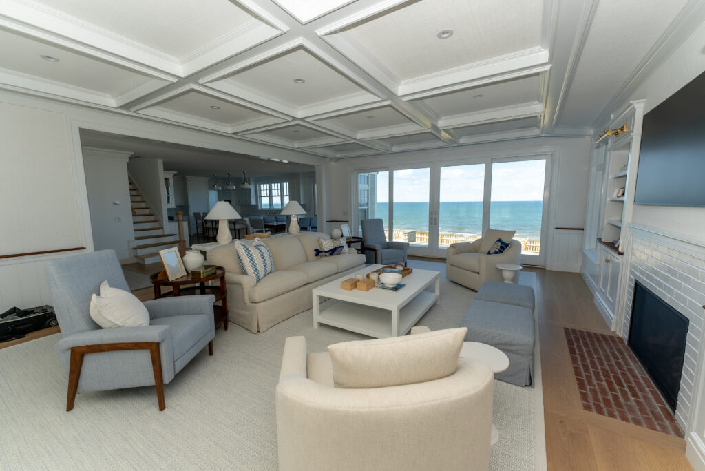 coffered ceiling