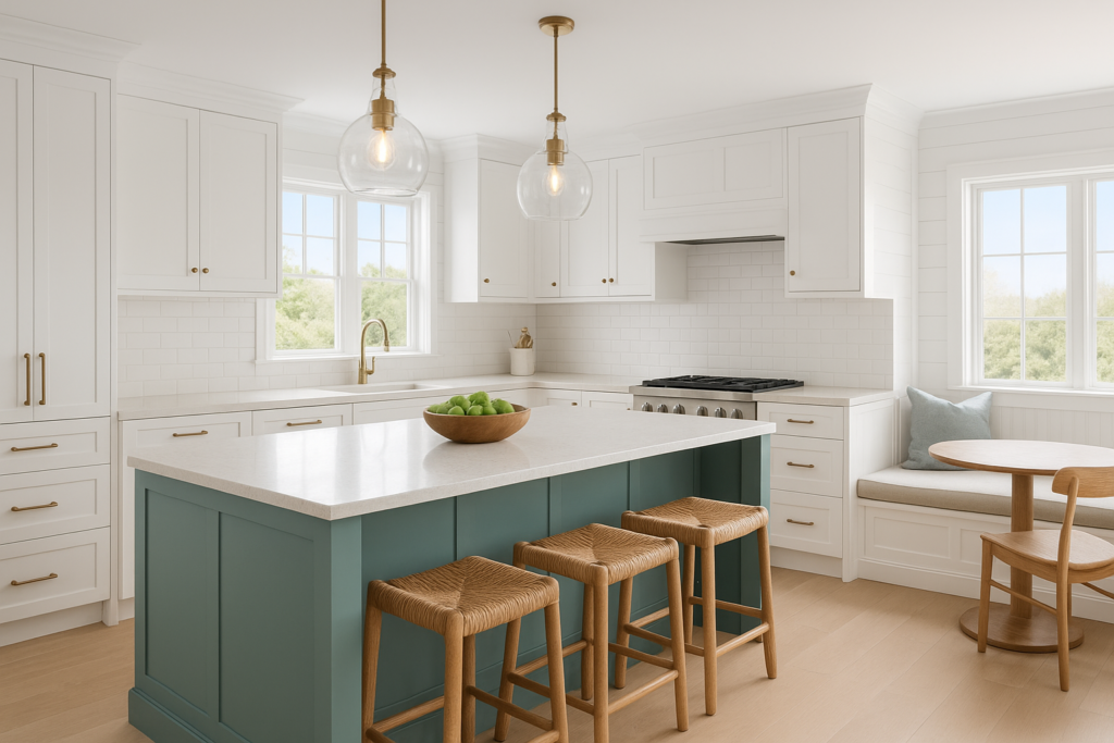 8 Coastal Kitchen Design Ideas for a Light Cape Cod Kitchen