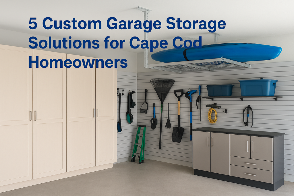 5 Custom Garage Storage Solutions for Cape Cod Homeowners