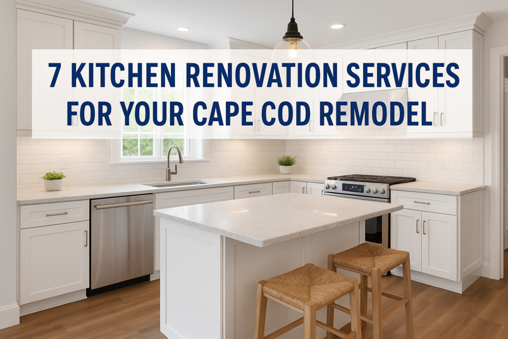 7 Kitchen Renovation Services for Your Cape Cod Remodel