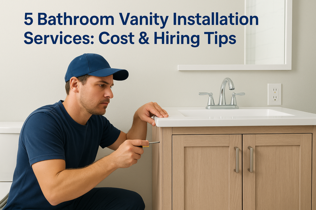 5 Bathroom Vanity Installation Services: Cost & Hiring Tips