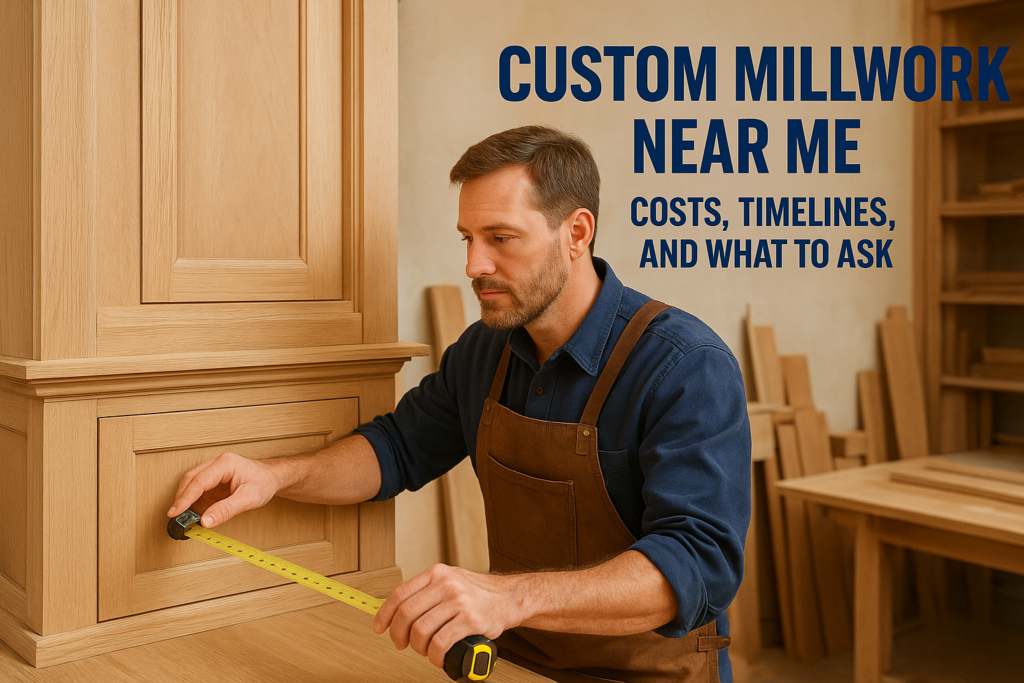 Custom Millwork Near Me: Costs, Timelines, And What To Ask