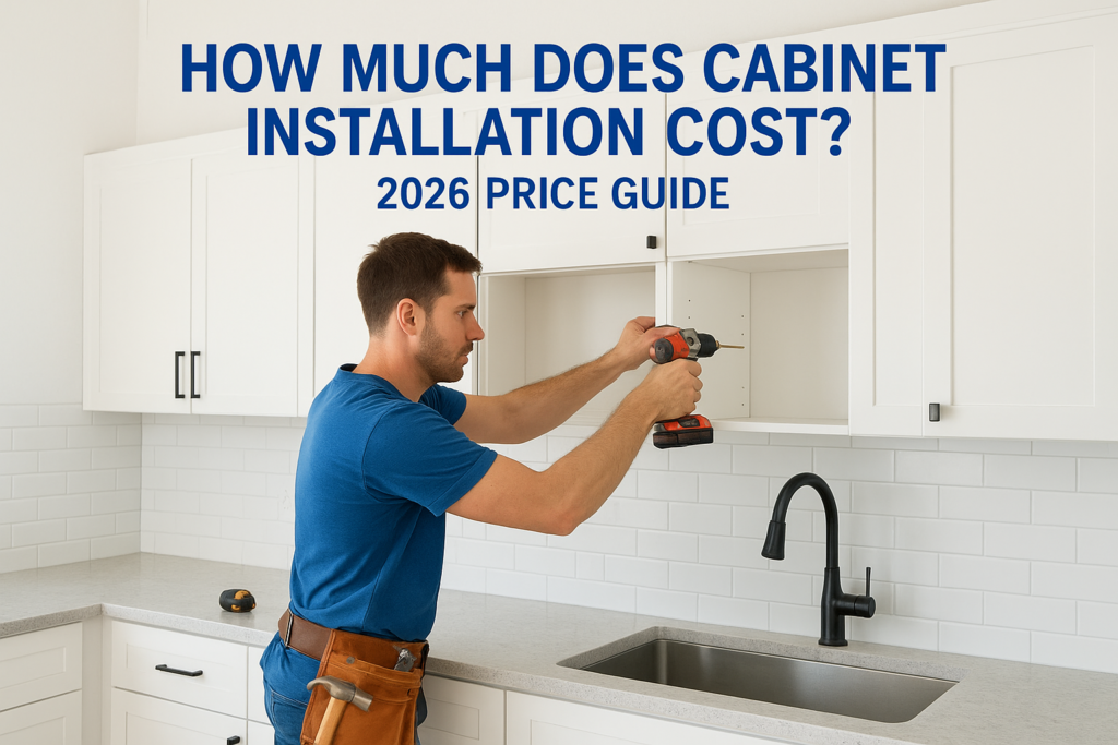 How Much Does Cabinet Installation Cost? 2026 Price Guide