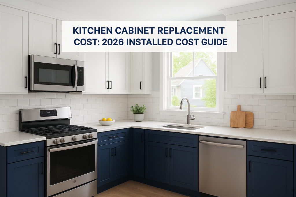Kitchen Cabinet Replacement Cost: 2026 Installed Cost Guide