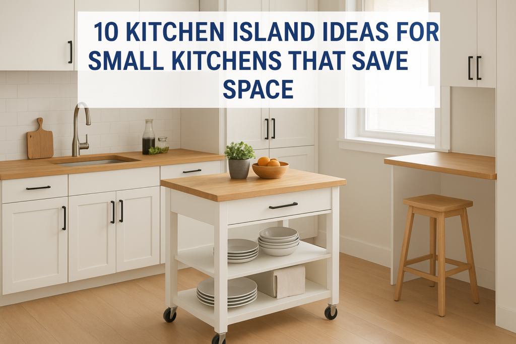 10 Kitchen Island Ideas for Small Kitchens That Save Space