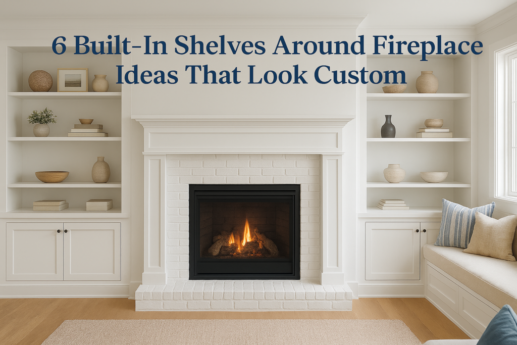 6 Built-In Shelves Around Fireplace Ideas That Look Custom