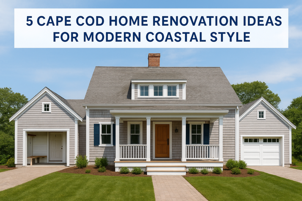 5 Cape Cod Home Renovation Ideas For Modern Coastal Style