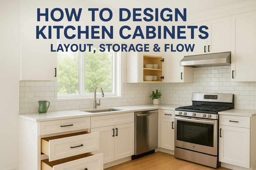 How To Design Kitchen Cabinets: Layout, Storage & Flow