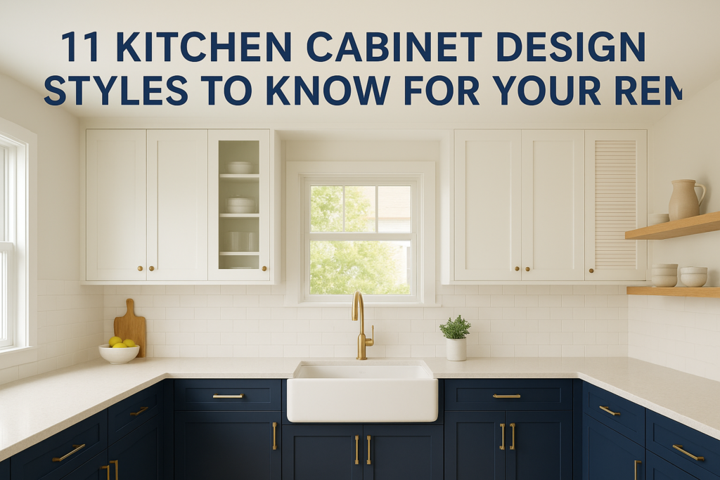 11 Kitchen Cabinet Design Styles To Know for Your Remodel