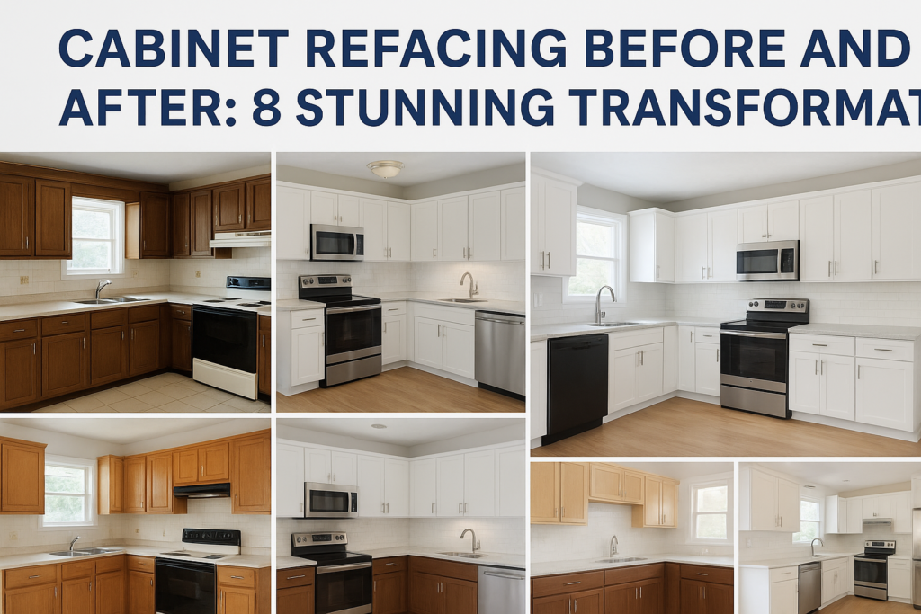 Cabinet Refacing Before and After: 8 Stunning Transformations