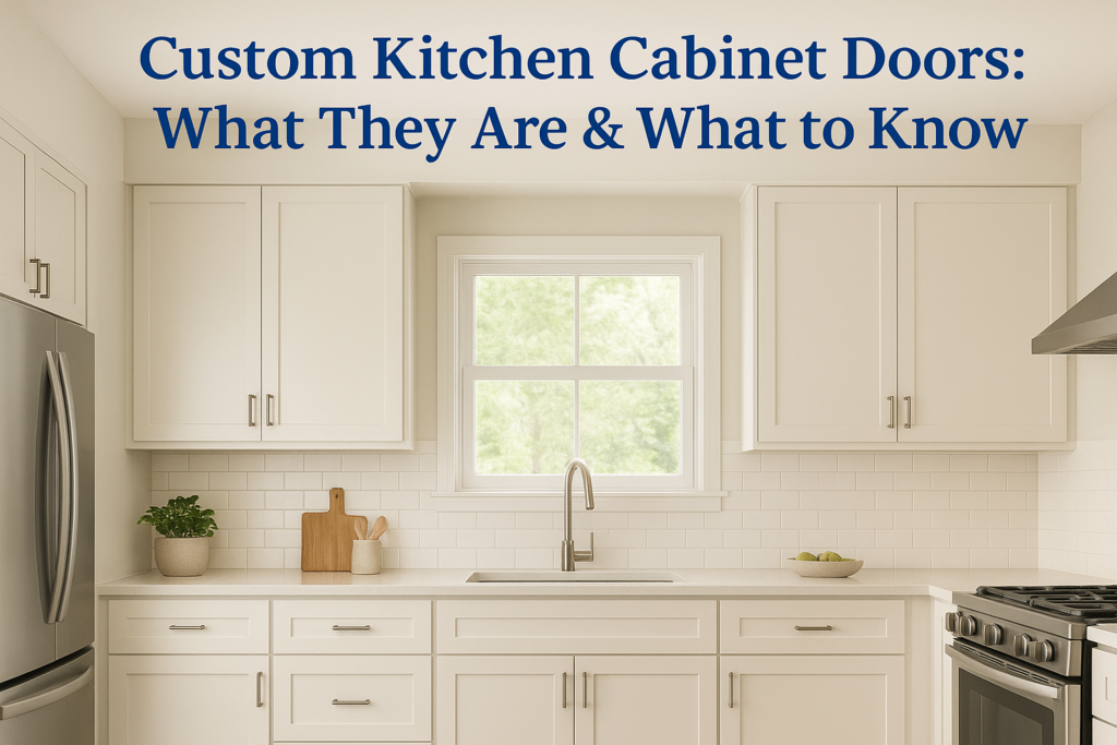 Custom Kitchen Cabinet Doors: What They Are & What to Know