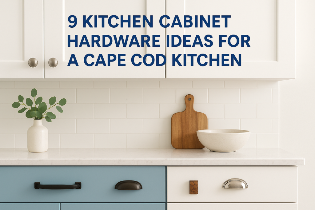 9 Kitchen Cabinet Hardware Ideas for a Cape Cod Kitchen