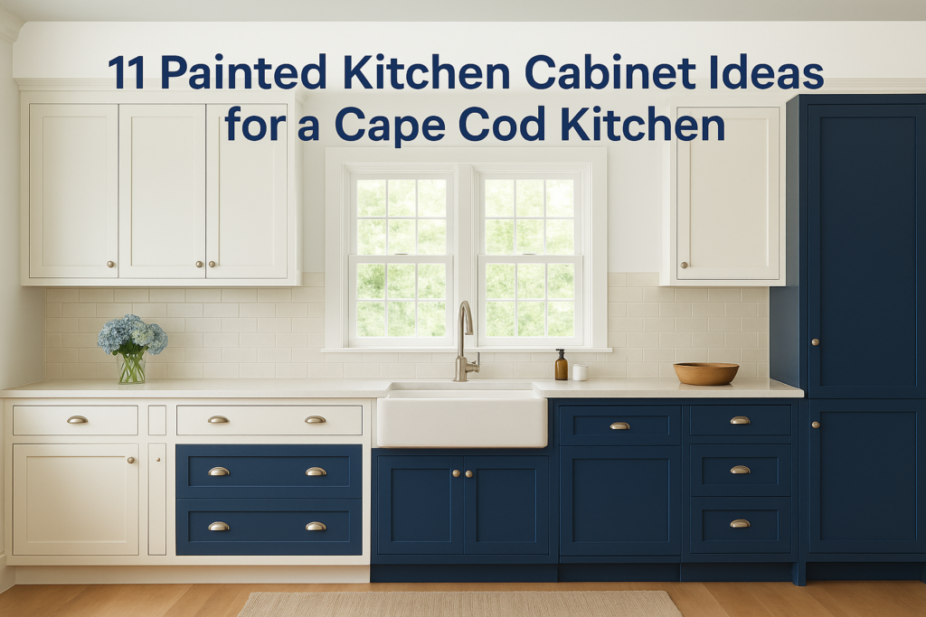 11 Painted Kitchen Cabinet Ideas for a Cape Cod Kitchen
