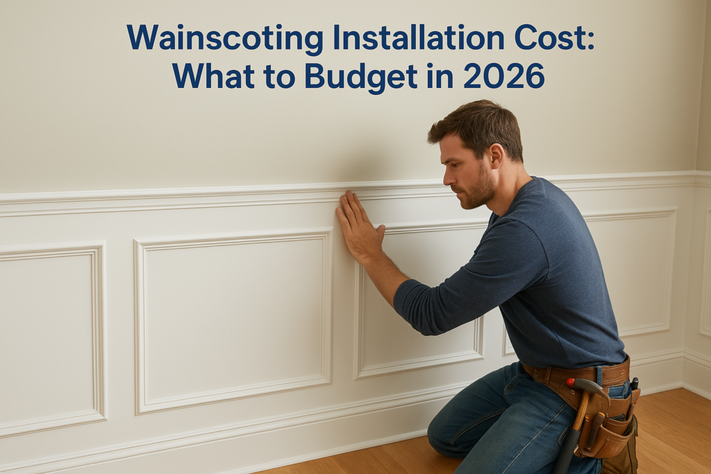 Wainscoting Installation Cost: What to Budget in 2026
