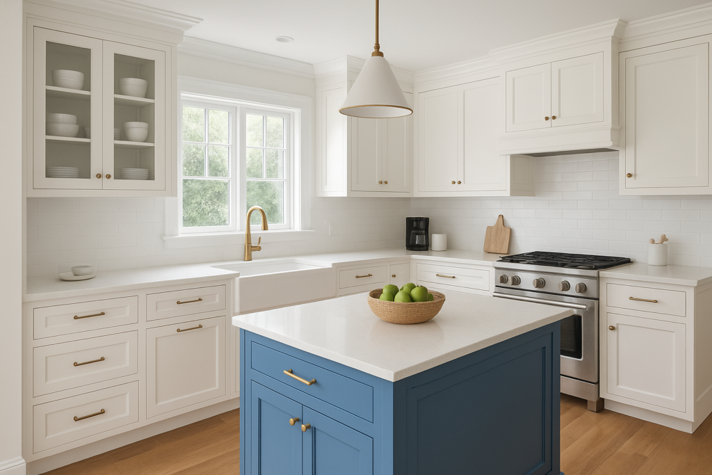 14 White Kitchen Cabinet Ideas For A Coastal Cape Cod Look