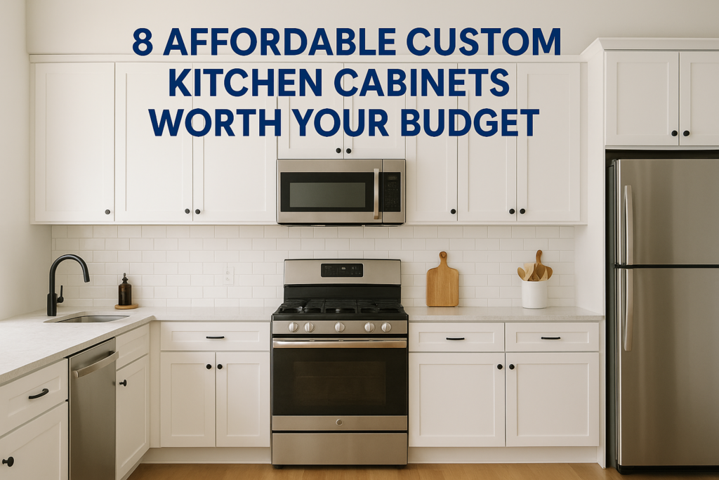 8 Affordable Custom Kitchen Cabinets Worth Your Budget