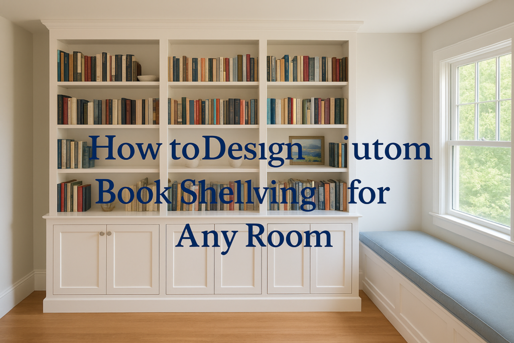 How to Design Custom Book Shelving for Any Room