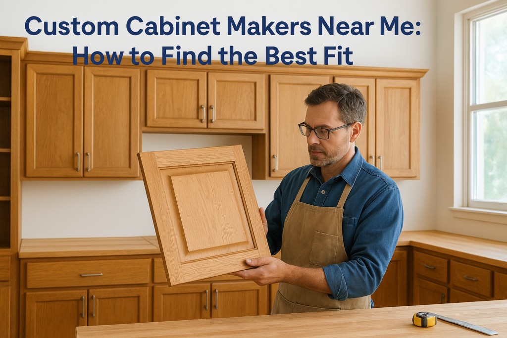Custom Cabinet Makers Near Me: How to Find the Best Fit