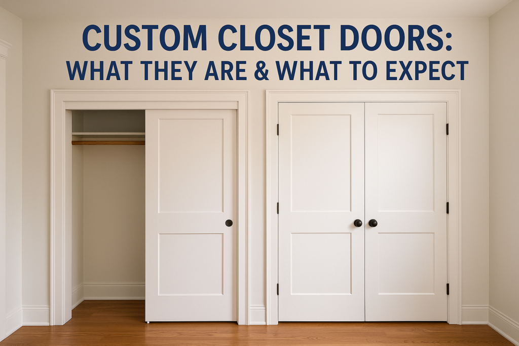 Custom Closet Doors: What They Are & What to Expect