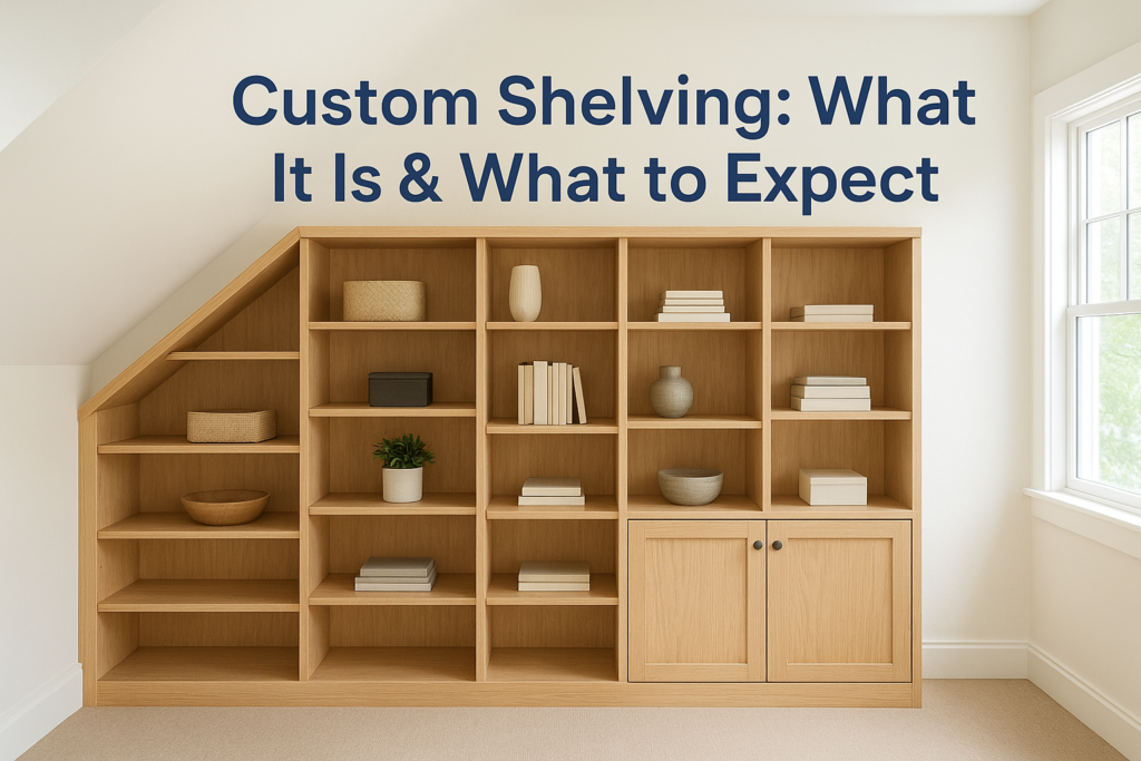 Custom Shelving: What It Is & What to Expect