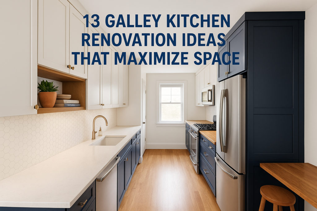 13 Galley Kitchen Renovation Ideas That Maximize Space
