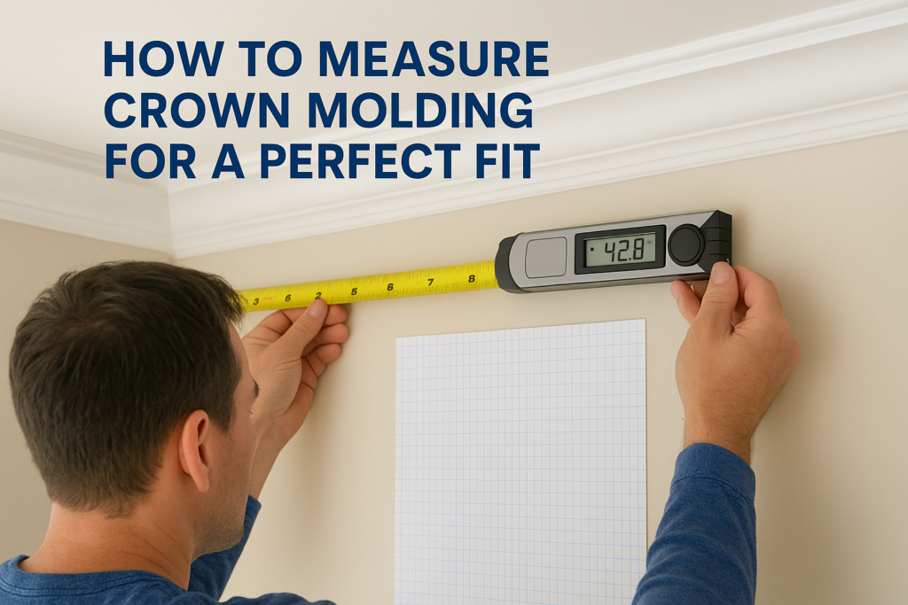 How to Measure Crown Molding for a Perfect Fit