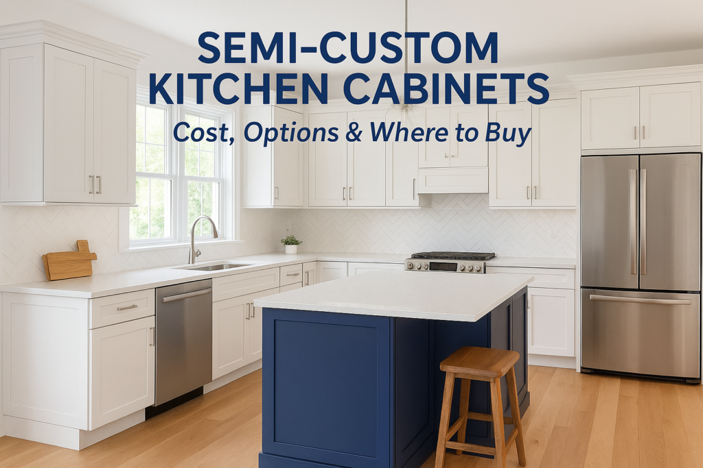 Semi-Custom Kitchen Cabinets: Cost, Options & Where to Buy