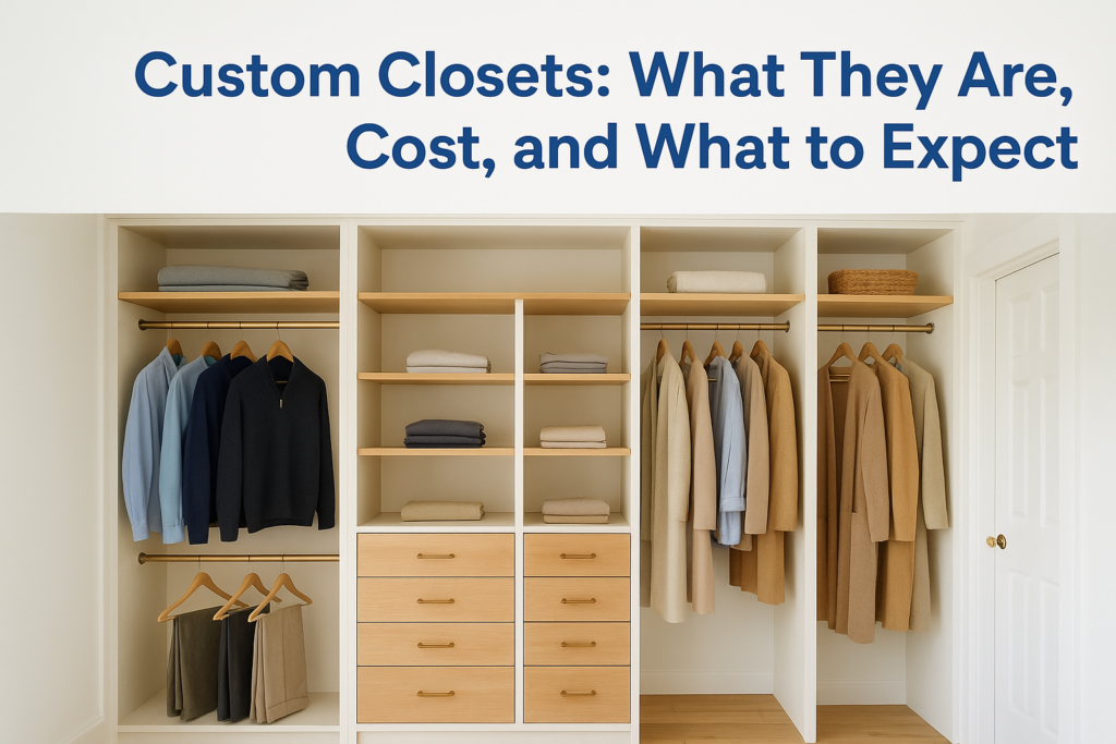 Custom Closets: What They Are, Cost, and What to Expect